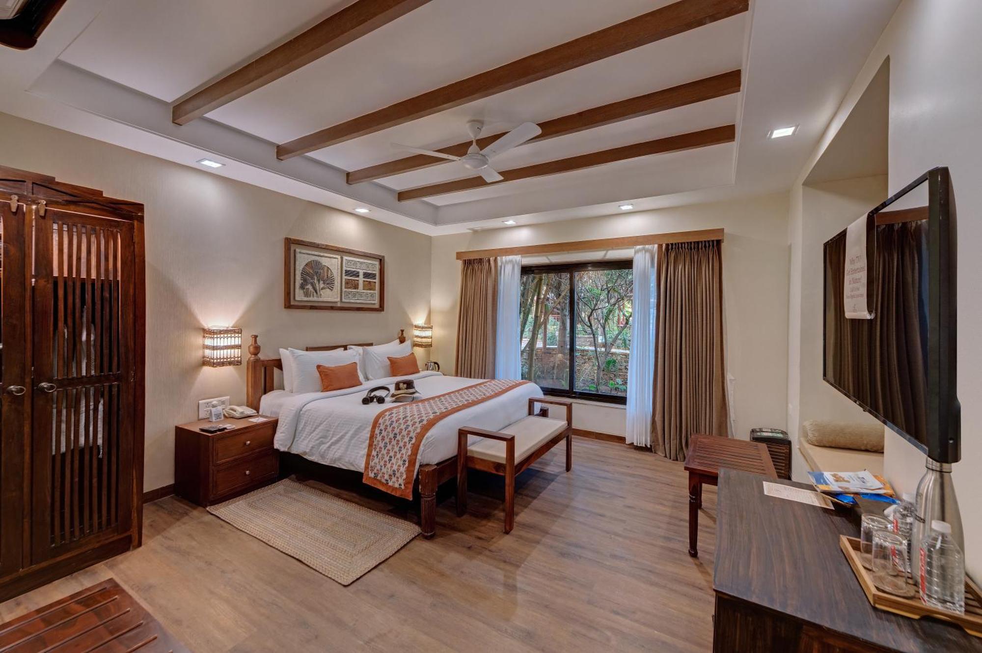 The Fern Gir Forest Resort, Sasan Gir - A Fern Crown Collection Resort Exterior photo