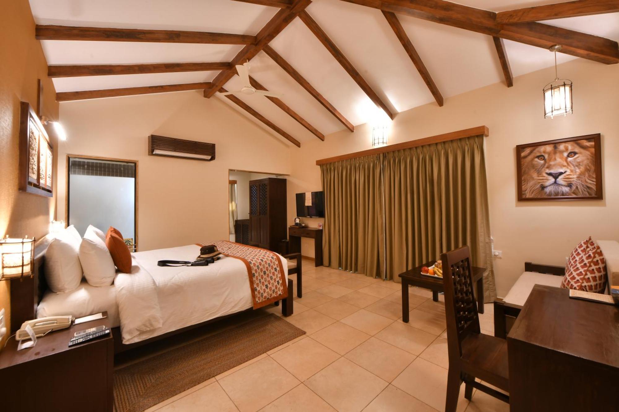 The Fern Gir Forest Resort, Sasan Gir - A Fern Crown Collection Resort Exterior photo